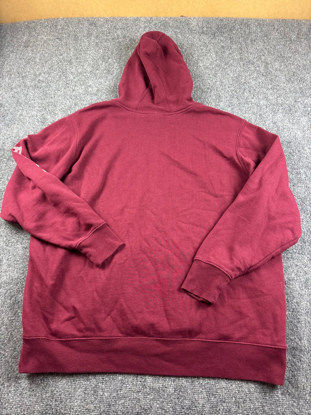 ARIAT Women’s Red Sleeve Logo Hooded Sweatshirt Hoodie size: XXL - Picture 2 of 8